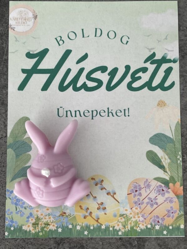 Húsvéti szójaviasz-figurás üdvözlőlap - Image 4