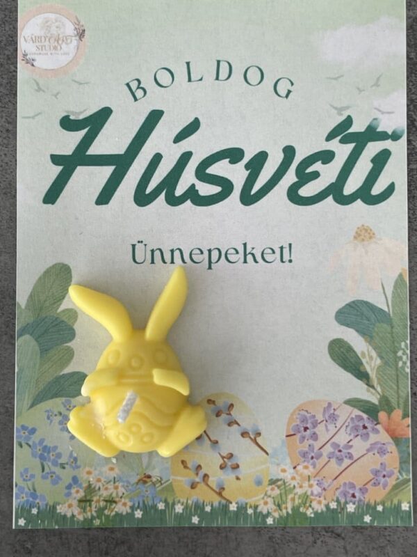 Húsvéti szójaviasz-figurás üdvözlőlap - Image 5