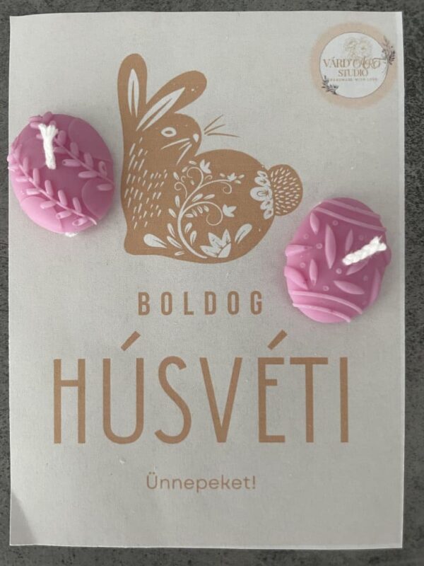Húsvéti szójaviasz-figurás üdvözlőlap - Image 13