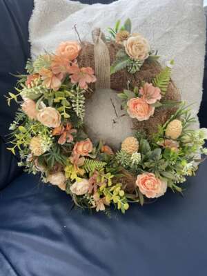 Ajtódísz - barackliget