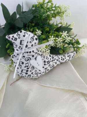 Énekesmadár - fehér-fekete