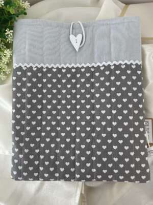 Könyvtartó - fehér-szürke