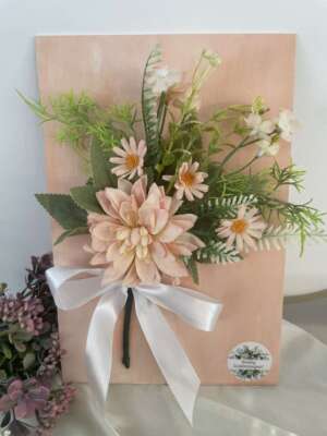 Virágos születésnapi nagy tábla