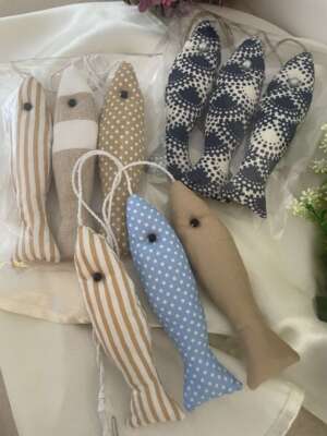 Halas kopogtató - ajtódísz