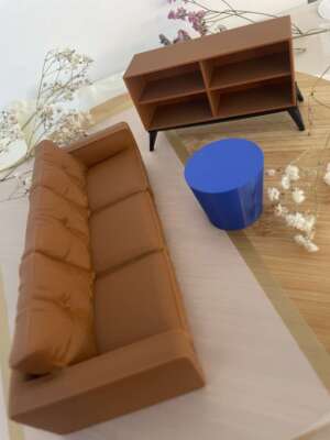 3D nyomtatott bababútorok