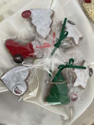 Textil Mézeskalács Díszek