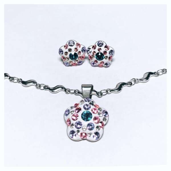 Swarovski 2 részes ékszerszett - Image 4