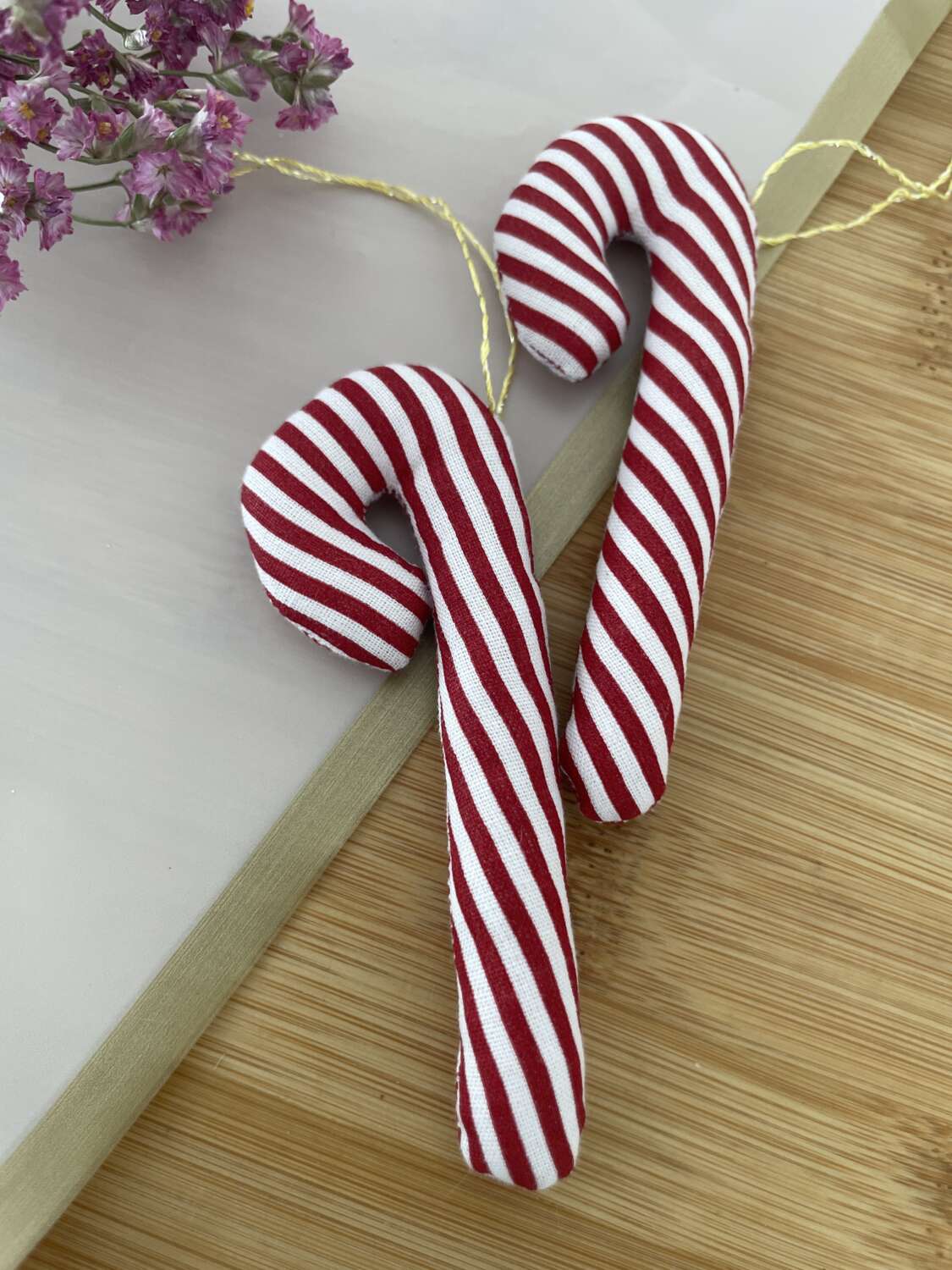 12 db-os textil karácsonyfadísz szett - Image 5