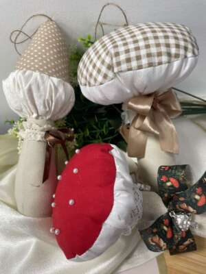 Textil gombák – őszi hangulat kézműves változatban